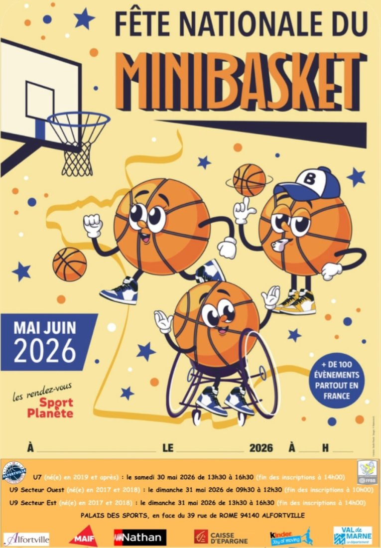 🎉 Fête du Mini-Basket 2026